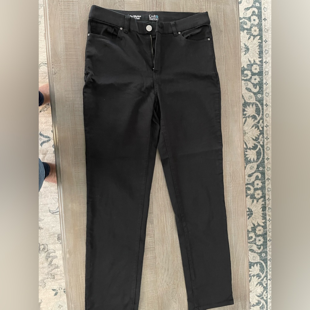 Black stretch jeans